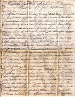 Jerome to Allie, January 8, 1863