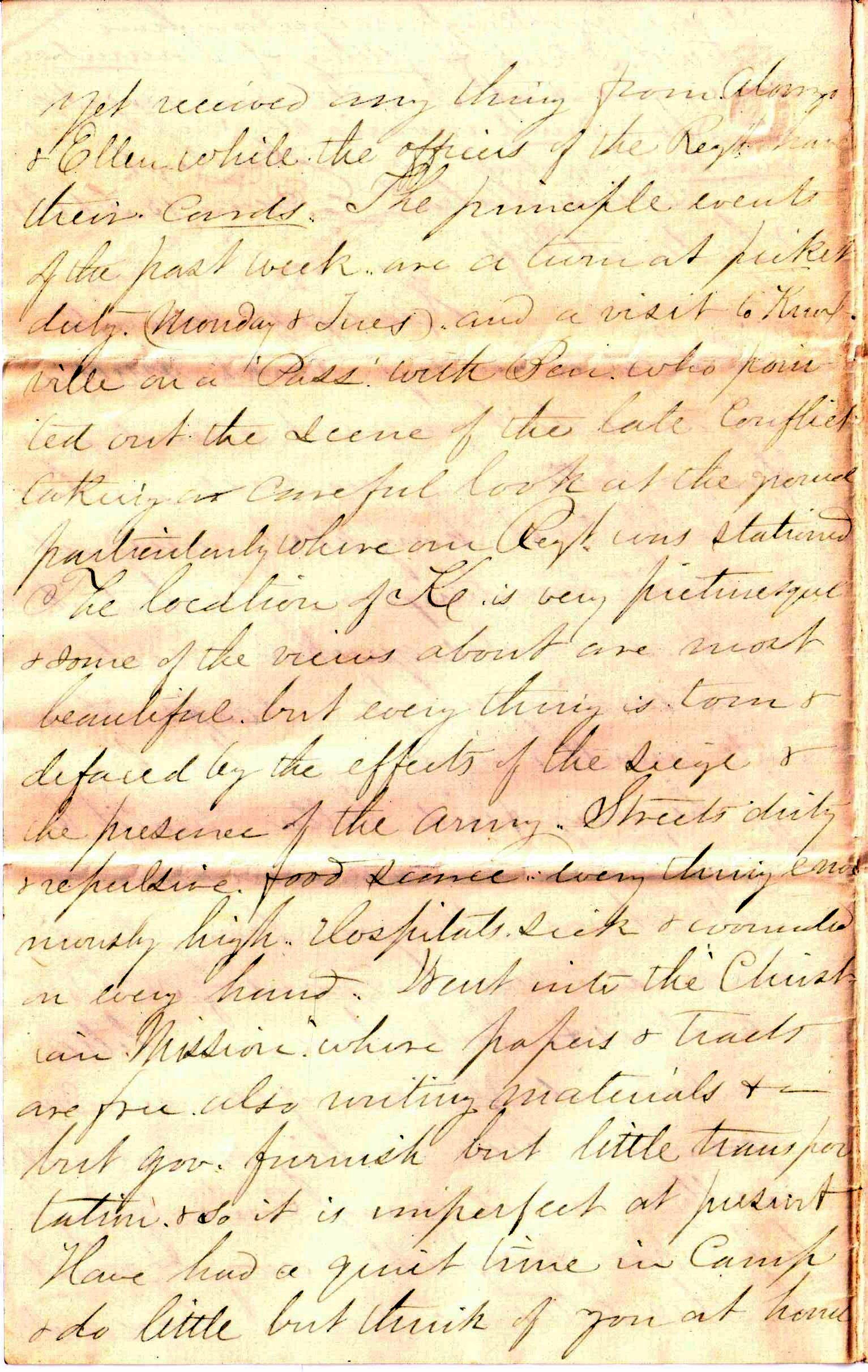 Jerome to Allie, February 13, 1864