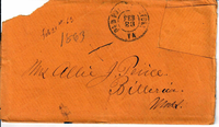 Jerome to Allie, February 21, 1863