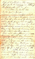 Jerome to family and friends, November 1, 1863