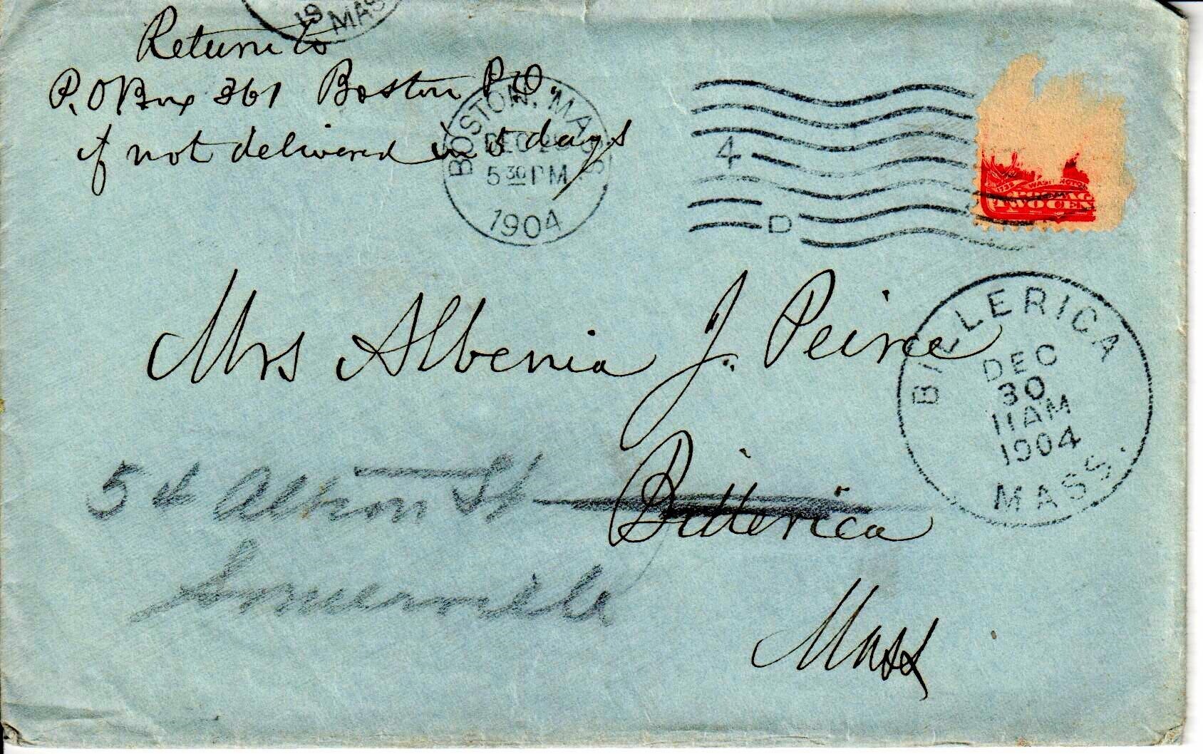 Chas. F. Smith to Allie, May 25, 1905