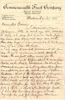 Chas. F. Smith to Allie, May 25, 1905