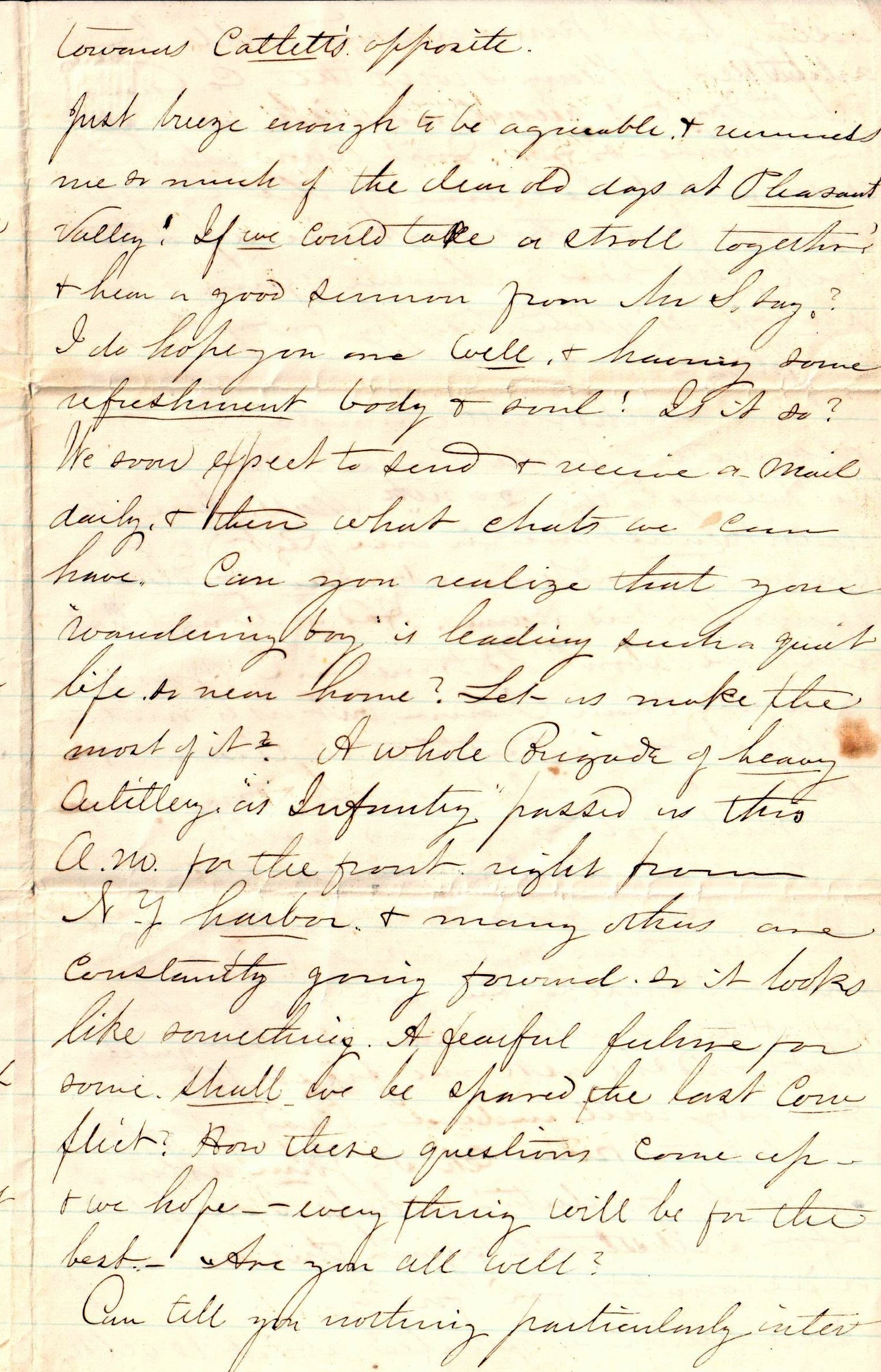 Jerome to Allie, May 1, 1864