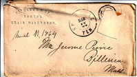 Jerome to Allie and Lulu, March 11, 1864