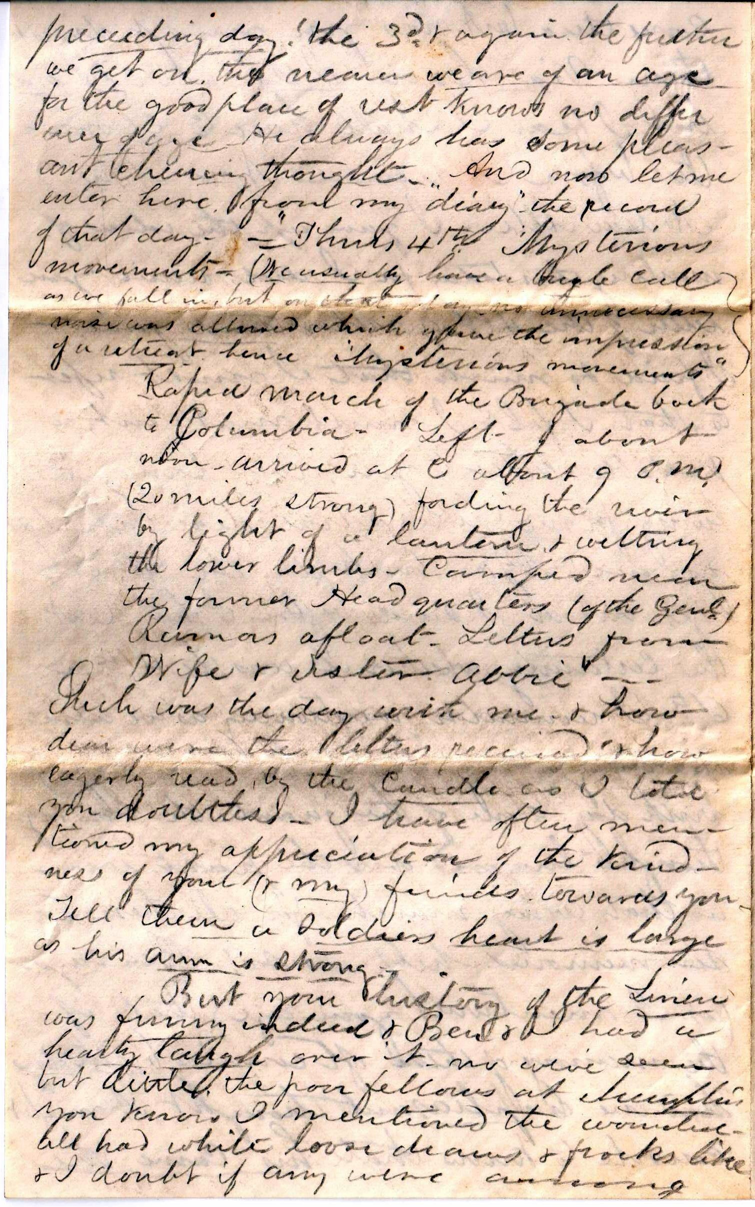 Jerome to Allie, July 1, 1863