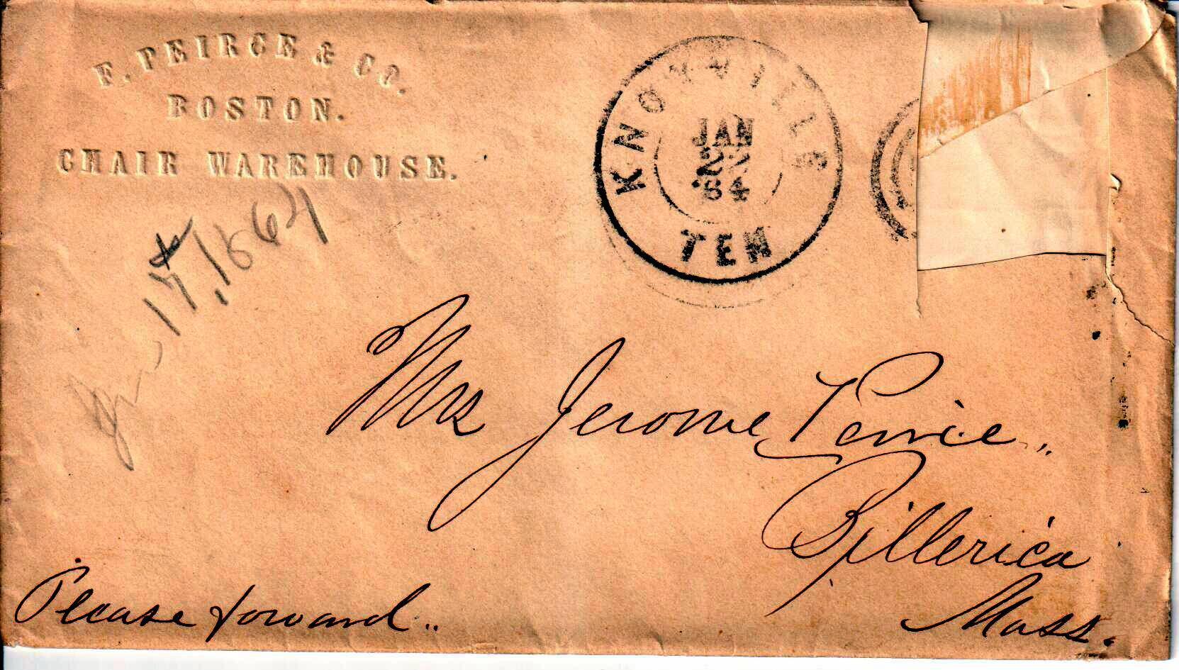 Jerome to Allie, January 17, 1864