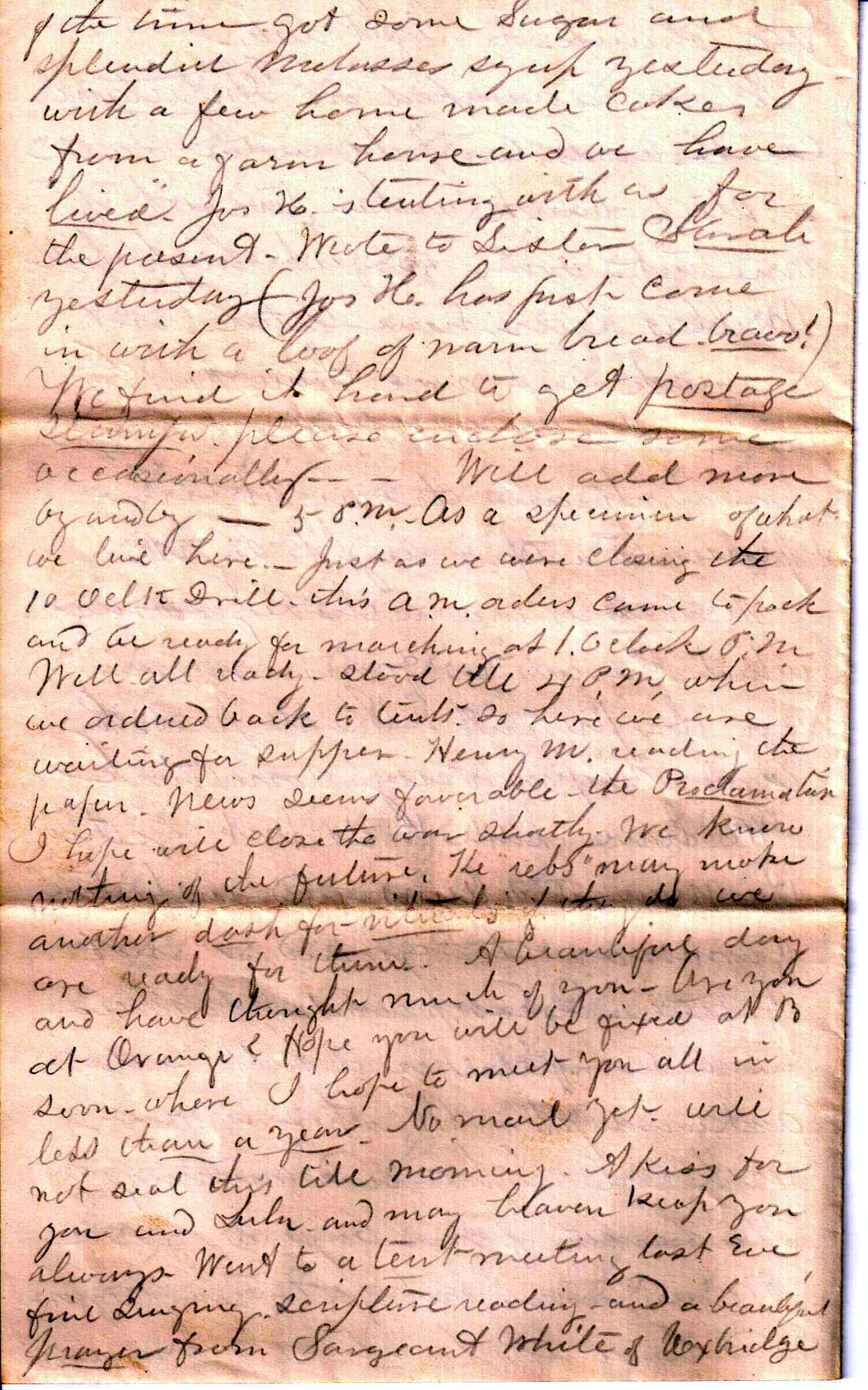 Jerome to Allie, September 25, 1862