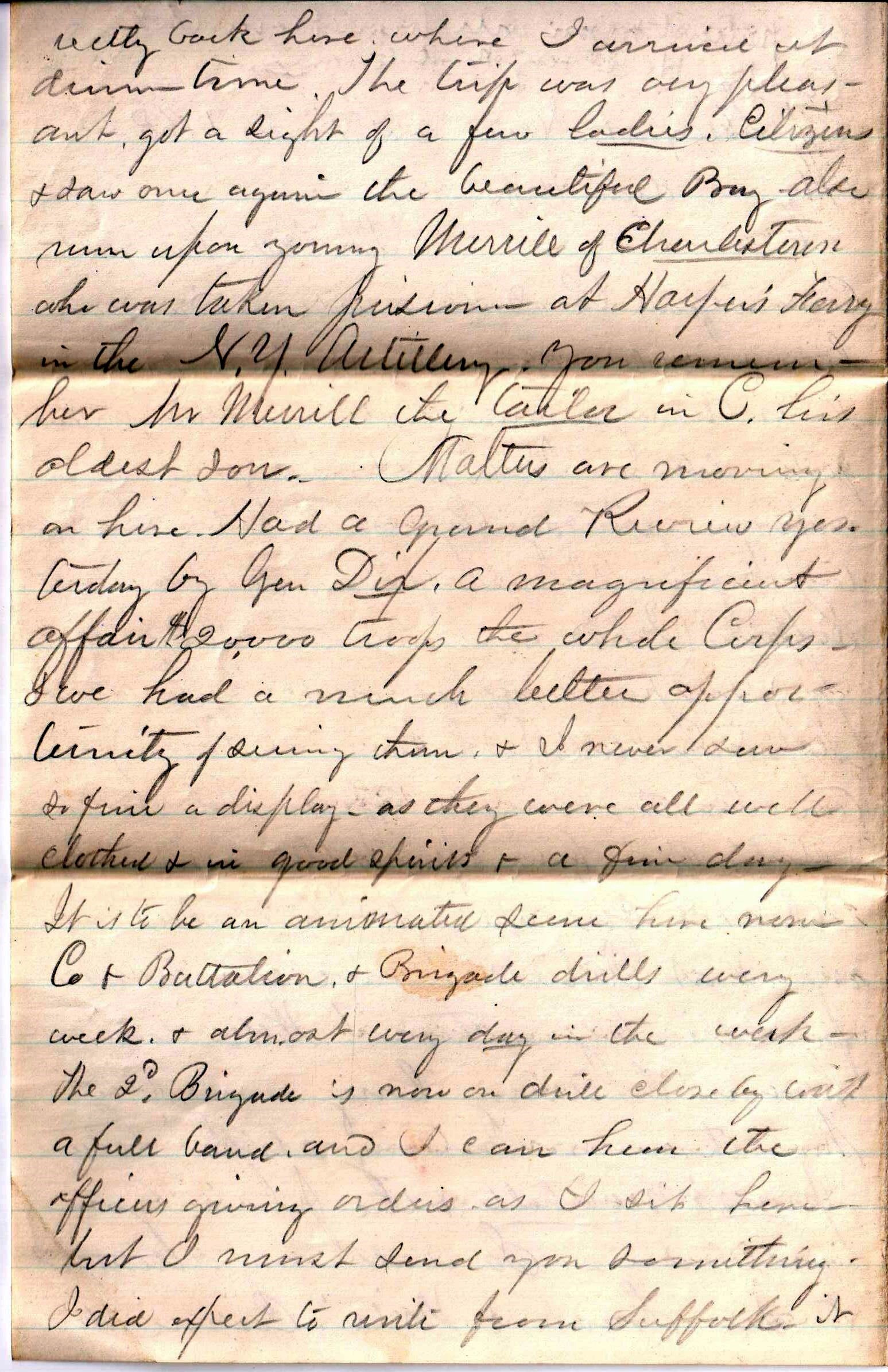 Jerome to Allie, February 26, 1863