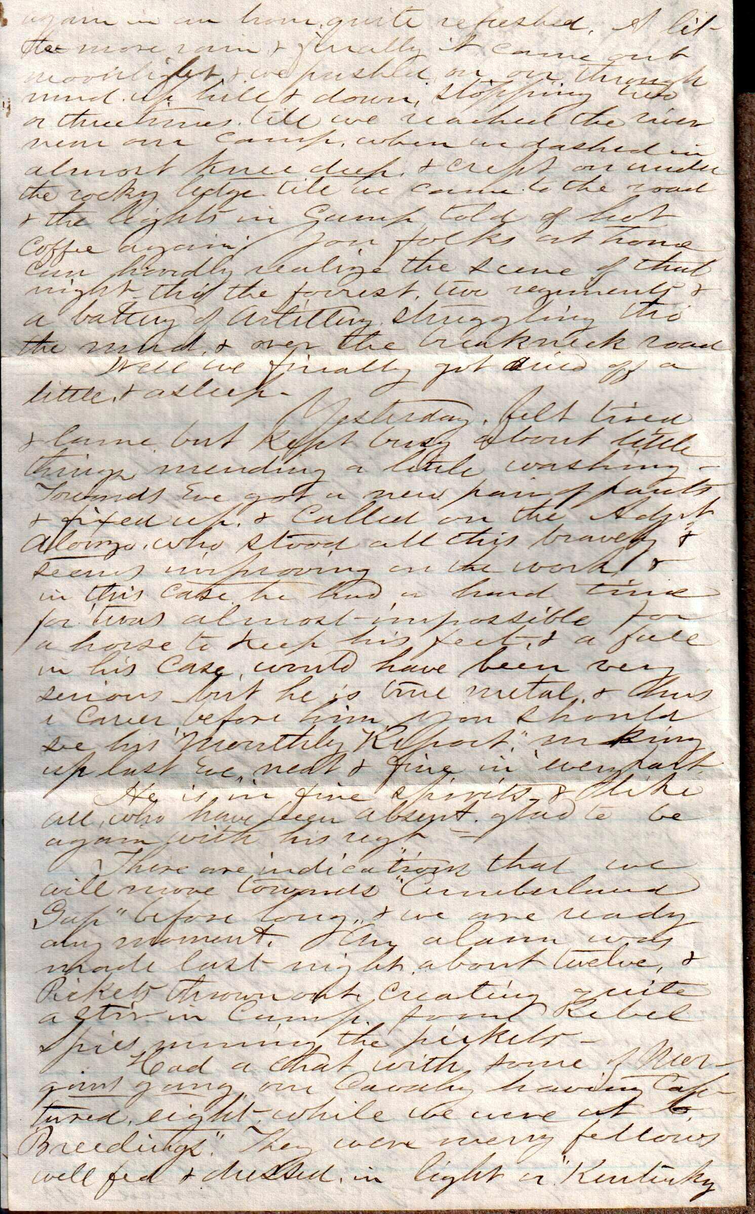 Jerome to Allie, June 1, 1863