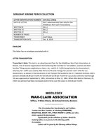 Middlesex War-Claim Association