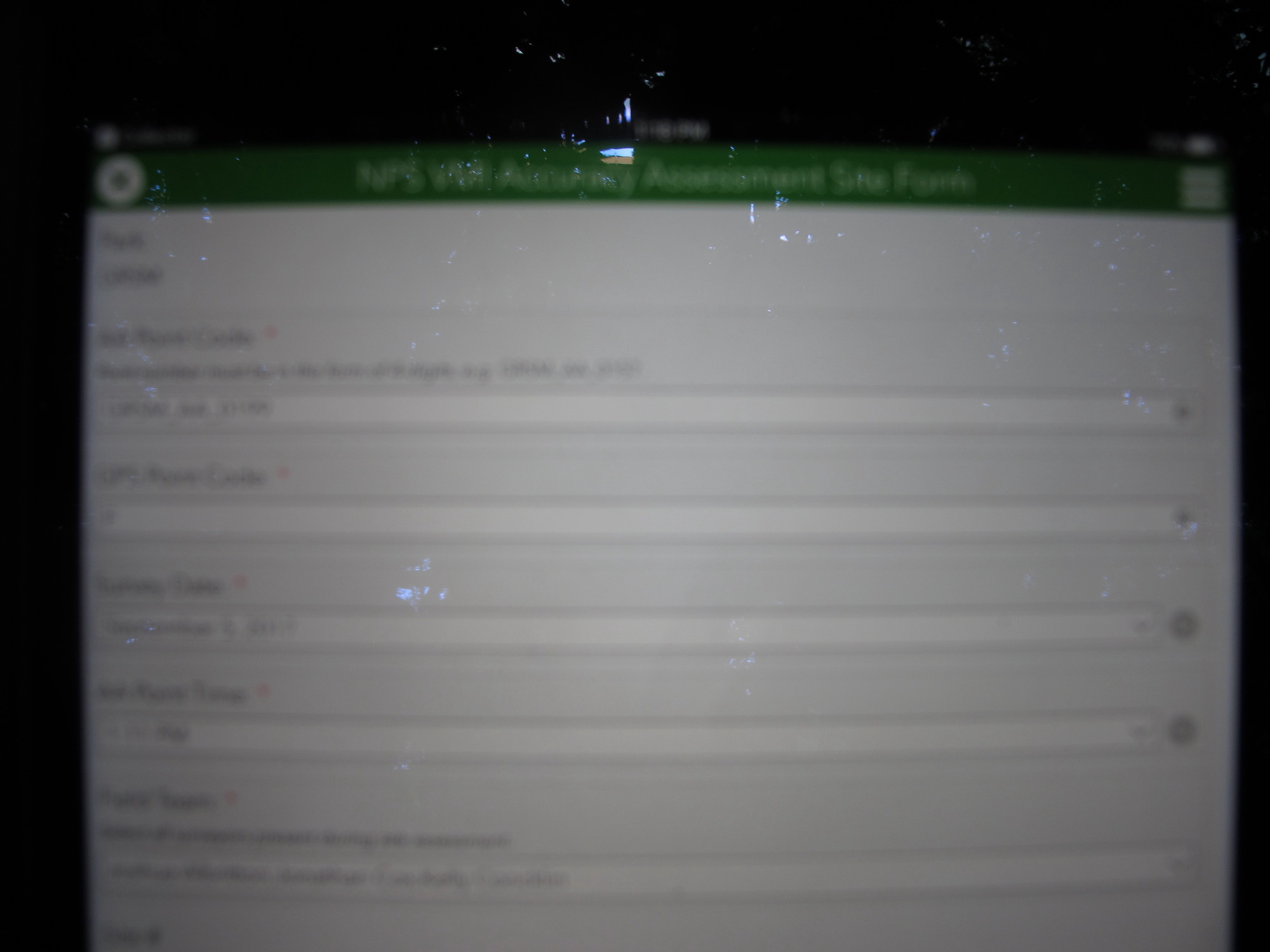 GRSM Accuracy Assessment. Plot Code: GRSM_AA_0199_1