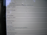 GRSM Accuracy Assessment. Plot Code: GRSM_AA_0067_1