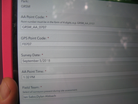 GRSM Accuracy Assessment. Plot Code: GRSM_AA_0707_1