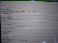 GRSM Accuracy Assessment. Plot Code: GRSM_AA_0275_1