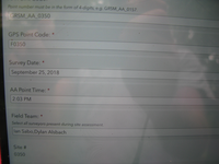 GRSM Accuracy Assessment. Plot Code: GRSM_AA_0350_1