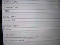 GRSM Accuracy Assessment. Plot Code: GRSM_AA_0402_1