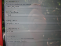 GRSM Accuracy Assessment. Plot Code: GRSM_AA_0568_1