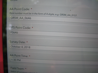 GRSM Accuracy Assessment. Plot Code: GRSM_AA_0646_1