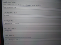 GRSM Accuracy Assessment. Plot Code: GRSM_AA_0358_1