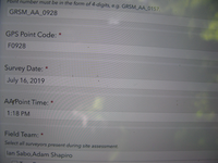 GRSM Accuracy Assessment. Plot Code: GRSM_AA_0928_1