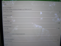 GRSM Accuracy Assessment. Plot Code: GRSM_AA_0328_1