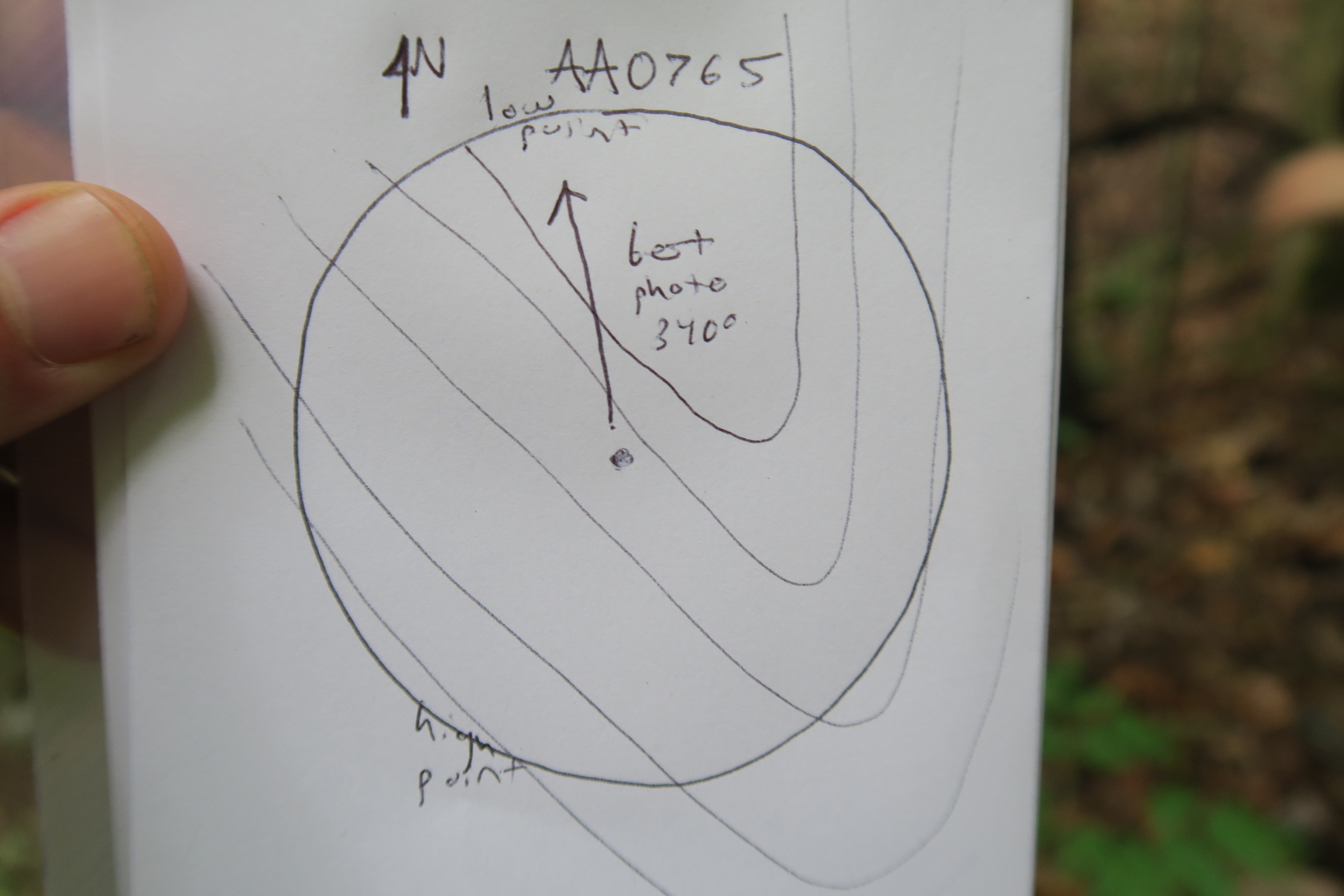 GRSM Accuracy Assessment. Plot Code: GRSM_AA_0765_7
