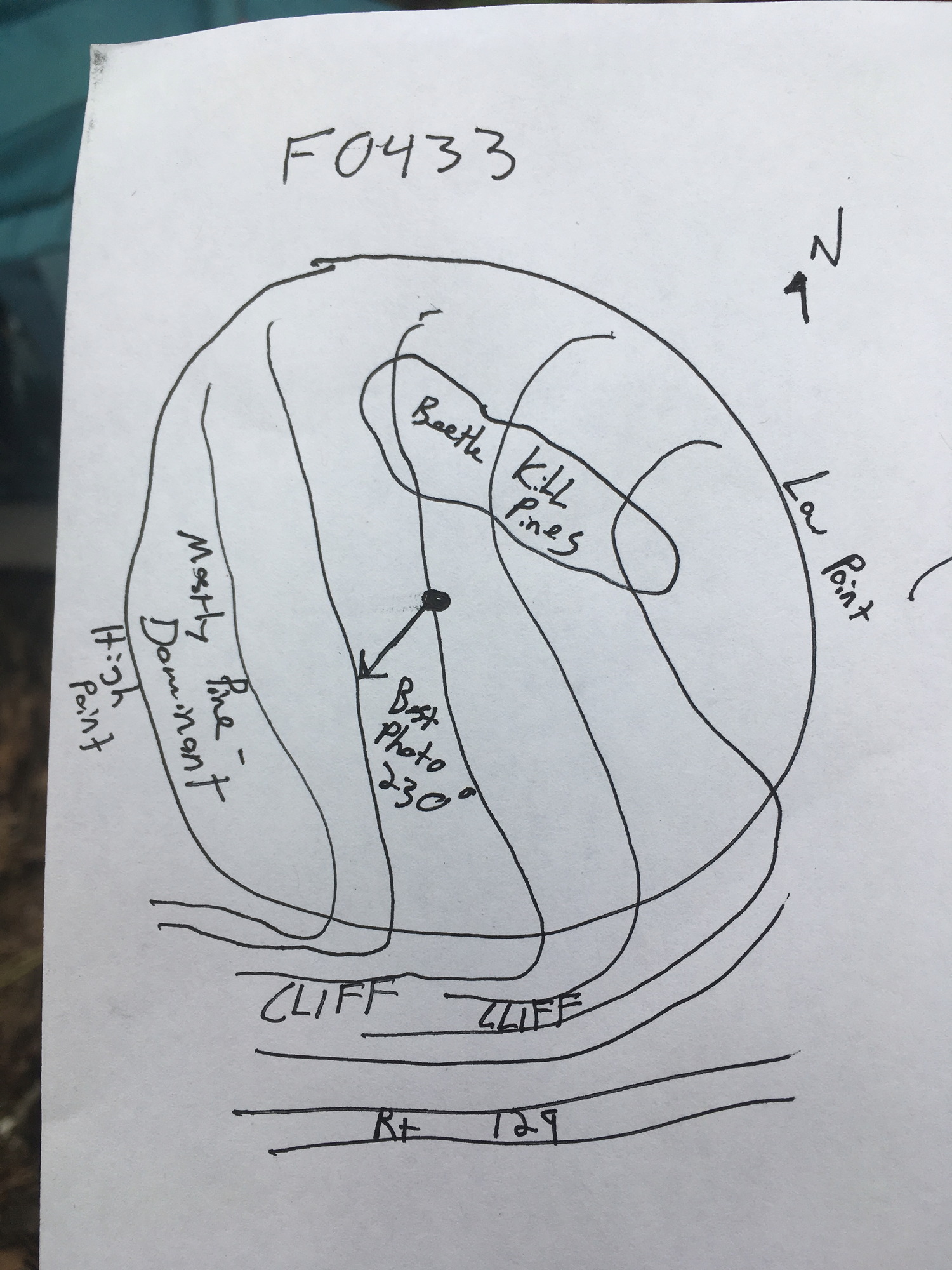 GRSM Accuracy Assessment. Plot Code: GRSM_AA_0433_7