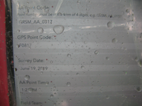 GRSM Accuracy Assessment. Plot Code: GRSM_AA_0817_1