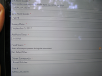 GRSM Accuracy Assessment. Plot Code: GRSM_AA_0078_1