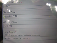 GRSM Accuracy Assessment. Plot Code: GRSM_AA_0656_1