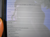 GRSM Accuracy Assessment. Plot Code: GRSM_AA_0092_1