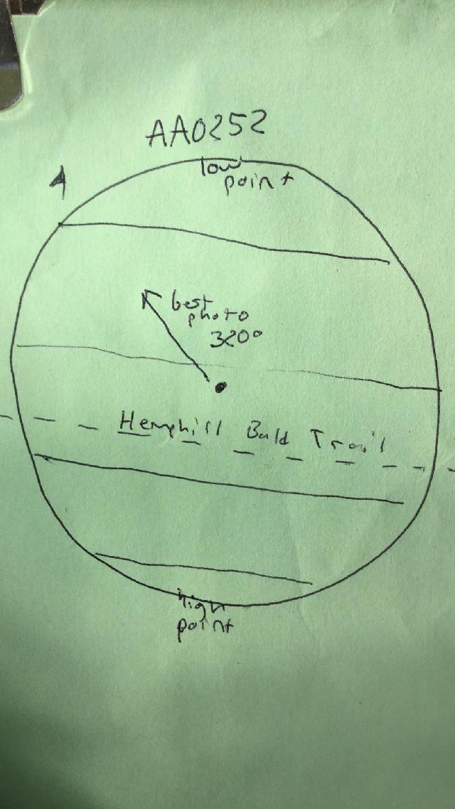 GRSM Accuracy Assessment. Plot Code: GRSM_AA_0252_map