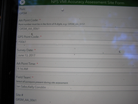 GRSM Accuracy Assessment. Plot Code: GRSM_AA_0061_1