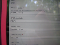 GRSM Accuracy Assessment. Plot Code: GRSM_AA_0675_1