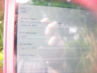 GRSM Accuracy Assessment. Plot Code: GRSM_AA_0537_1