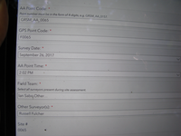 GRSM Accuracy Assessment. Plot Code: GRSM_AA_0065_1