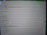 GRSM Accuracy Assessment. Plot Code: GRSM_AA_0035_1