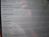 GRSM Accuracy Assessment. Plot Code: GRSM_AA_0723_1