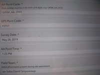 GRSM Accuracy Assessment. Plot Code: GRSM_AA_0965_7