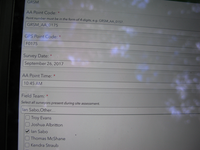 GRSM Accuracy Assessment. Plot Code: GRSM_AA_0175_1