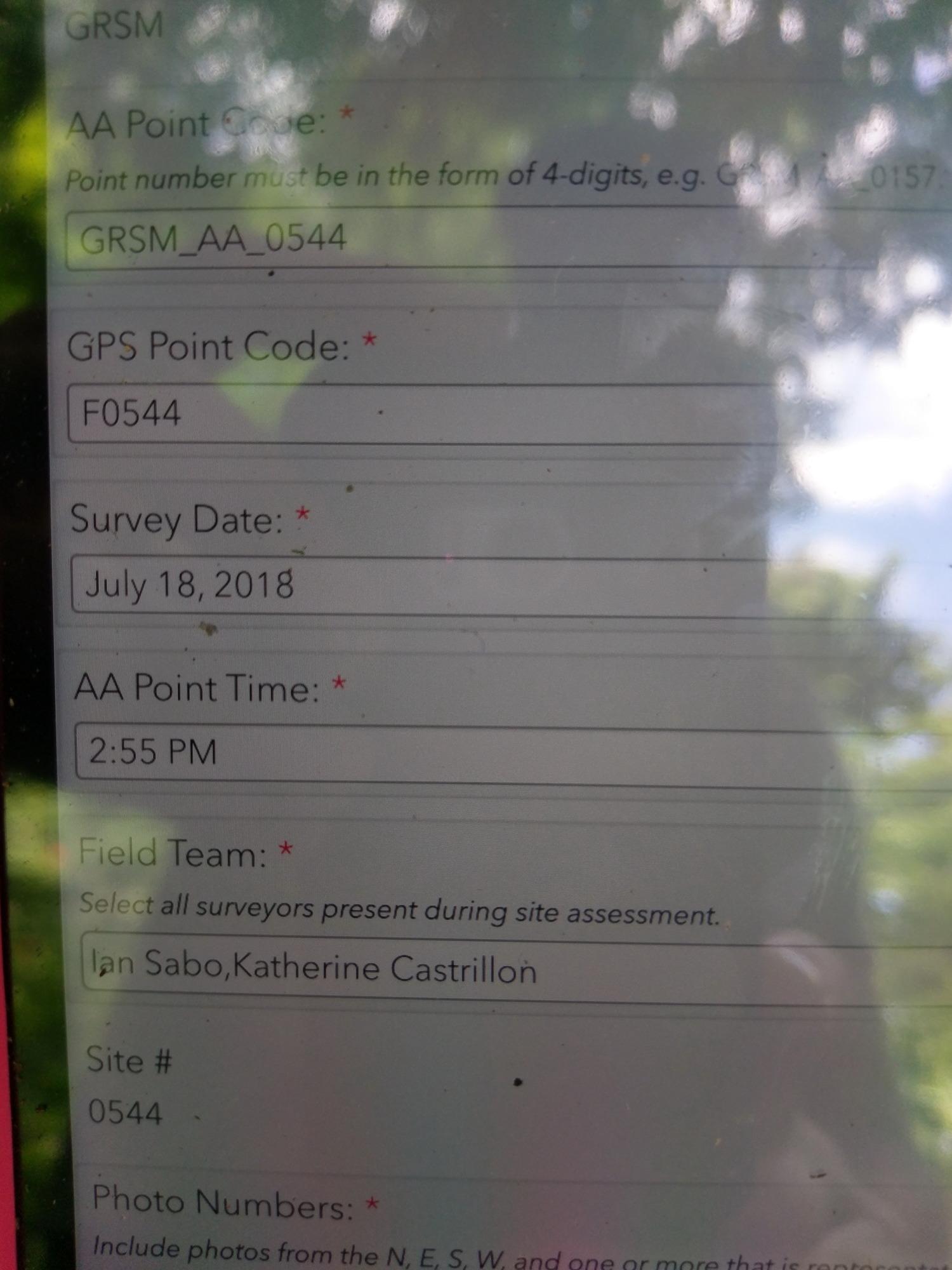 Plot Code: GRSM_AA_0544_1