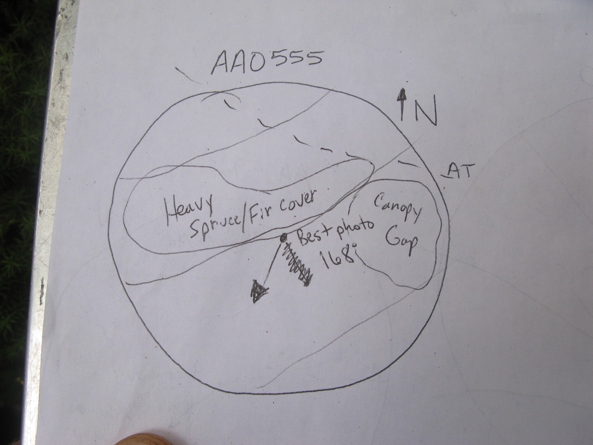 GRSM Accuracy Assessment. Plot Code: GRSM_AA_0555_7