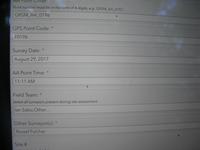 GRSM Accuracy Assessment. Plot Code: GRSM_AA_0196_1