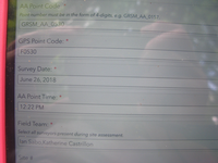 GRSM Accuracy Assessment. Plot Code: GRSM_AA_0530_1