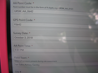 GRSM Accuracy Assessment. Plot Code: GRSM_AA_0642_1