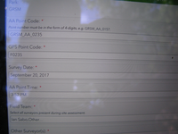 GRSM Accuracy Assessment. Plot Code: GRSM_AA_0235_1