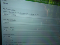 GRSM Accuracy Assessment. Plot Code: GRSM_AA_0570_1