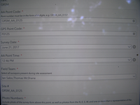 GRSM Accuracy Assessment. Plot Code: GRSM_AA_0125_1
