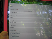 GRSM Accuracy Assessment. Plot Code: GRSM_AA_0852_1