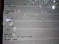 GRSM Accuracy Assessment. Plot Code: GRSM_AA_0917_1